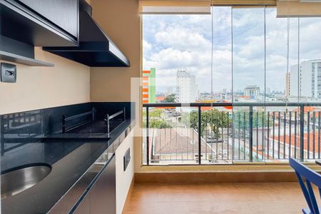 Varanda gourmet de apartamento à venda com 2 quartos, 74m² em Cambuci, São Paulo