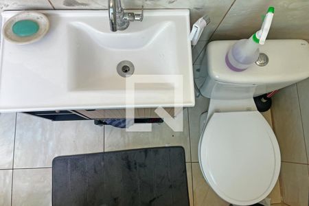 Banheiro do Quarto 1 de apartamento para alugar com 2 quartos, 82m² em José Menino, Santos