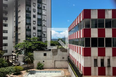 Vista da Sala de apartamento para alugar com 2 quartos, 82m² em José Menino, Santos