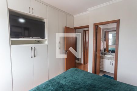 Suíte de apartamento à venda com 3 quartos, 110m² em Grajaú, Belo Horizonte