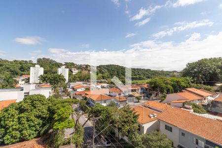 Vista da Varanda de apartamento à venda com 1 quarto, 38m² em Jardim Trussardi, São Paulo