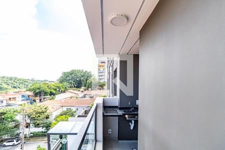 Varanda de apartamento à venda com 1 quarto, 36m² em Jardim Trussardi, São Paulo