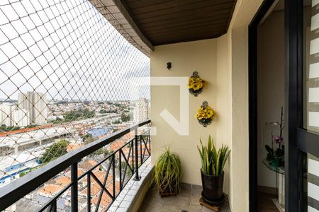 Varanda da Sala de apartamento à venda com 2 quartos, 84m² em Vila Alexandria, São Paulo