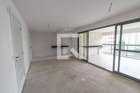 Sala de apartamento à venda com 3 quartos, 118m² em Vila Dom Pedro I, São Paulo