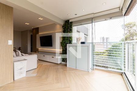 Varanda da Sala de apartamento à venda com 2 quartos, 68m² em Jardim Prudência, São Paulo