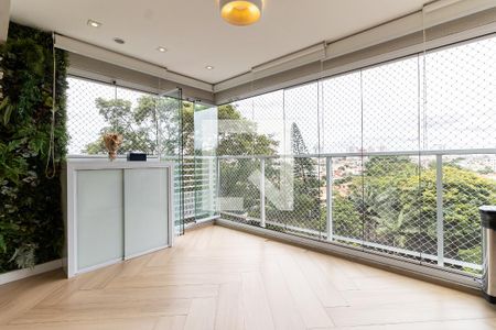 Varanda da Sala de apartamento à venda com 2 quartos, 68m² em Jardim Prudência, São Paulo