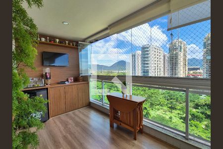 Varanda de apartamento à venda com 3 quartos, 100m² em Recreio dos Bandeirantes, Rio de Janeiro