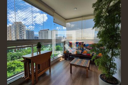 Varanda de apartamento à venda com 3 quartos, 100m² em Recreio dos Bandeirantes, Rio de Janeiro