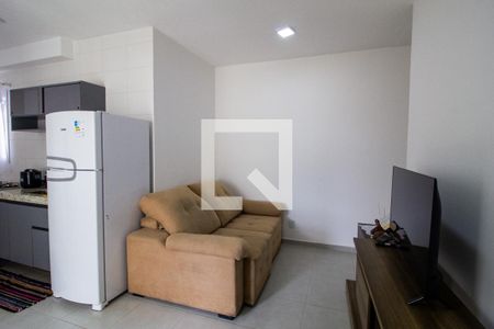 Sala de apartamento para alugar com 2 quartos, 48m² em Vila Jardim das Magnolias, Sorocaba