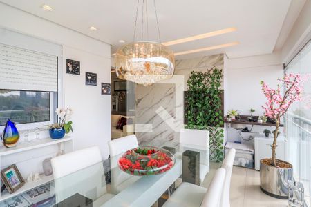 Varanda Gourmet de apartamento à venda com 3 quartos, 86m² em Santo Amaro, São Paulo