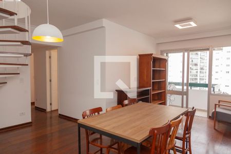 Sala de apartamento para alugar com 2 quartos, 147m² em Vila Sofia, São Paulo