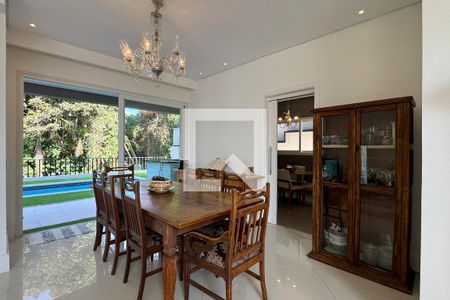 Sala de Jantar de casa de condomínio à venda com 4 quartos, 487m² em Colinas da Anhanguera, Santana de Parnaíba