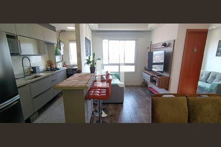 Sala de apartamento para alugar com 2 quartos, 46m² em Jardim Boa Vista (zona Oeste), São Paulo