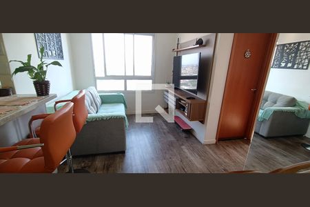 Sala de apartamento para alugar com 2 quartos, 46m² em Jardim Boa Vista (zona Oeste), São Paulo