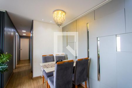 Sala de apartamento à venda com 3 quartos, 67m² em Vila Homero Thon, Santo André