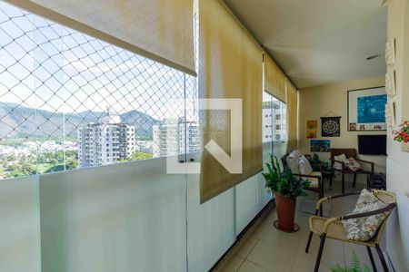 Varanda de apartamento à venda com 3 quartos, 83m² em Recreio dos Bandeirantes, Rio de Janeiro