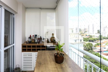 Varanda da Sala de apartamento à venda com 2 quartos, 65m² em Jardim Vazani, São Paulo