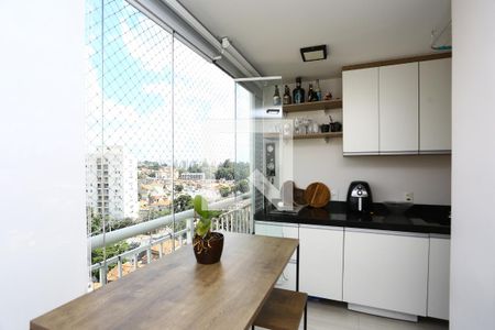 Varanda da Sala de apartamento à venda com 2 quartos, 65m² em Jardim Vazani, São Paulo