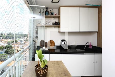 Varanda da Sala de apartamento à venda com 2 quartos, 65m² em Jardim Vazani, São Paulo