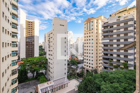 Sala - VIsta de apartamento à venda com 3 quartos, 150m² em Jardim Paulista, São Paulo