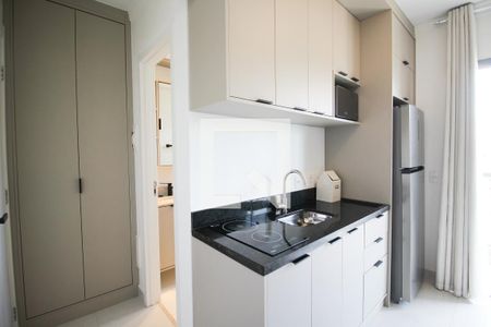 Studio à venda com 26m², 1 quarto e 1 vaga Studio à venda com 26m², 1 quarto e 1 vagaCozinha