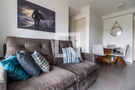 Sala de TV de apartamento à venda com 2 quartos, 62m² em Alphaville Residencial Um, Barueri