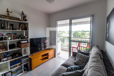 Sala de TV de apartamento à venda com 2 quartos, 62m² em Alphaville Residencial Um, Barueri