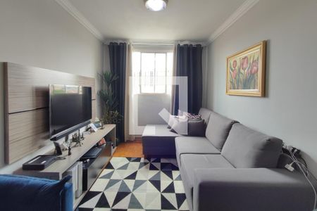 Sala de apartamento à venda com 2 quartos, 60m² em Jardim Ipiranga, Campinas