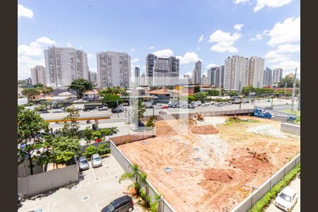 Sala/Cozinha - Vista de apartamento para alugar com 1 quarto, 24m² em Tatuapé, São Paulo