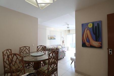 Sala de apartamento para alugar com 4 quartos, 100m² em Barra Funda, Guarujá