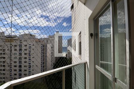 Varanda de apartamento para alugar com 4 quartos, 100m² em Barra Funda, Guarujá