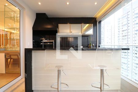 Varanda de apartamento para alugar com 3 quartos, 134m² em Vila Anastácio, São Paulo