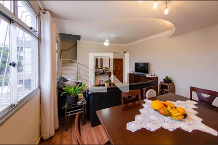 Sala de apartamento à venda com 3 quartos, 190m² em Calafate, Belo Horizonte