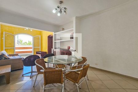 Sala de apartamento para alugar com 2 quartos, 135m² em Vila Julia, Guarujá