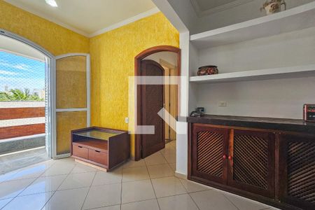 Sala de apartamento para alugar com 2 quartos, 135m² em Vila Julia, Guarujá