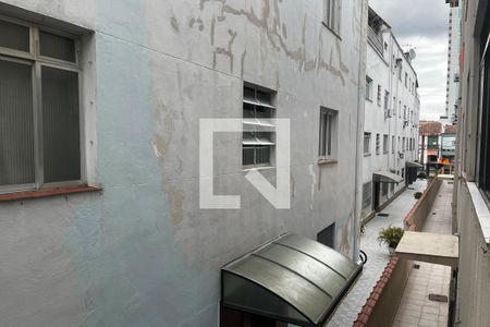 Vista da Sala de apartamento para alugar com 1 quarto, 54m² em Gonzaga, Santos