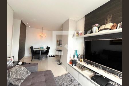 Sala de apartamento à venda com 1 quarto, 64m² em Campo Belo, São Paulo