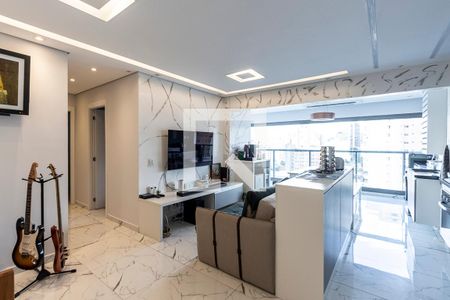 Sala de apartamento à venda com 2 quartos, 69m² em Vila Romana, São Paulo