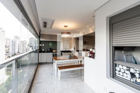 Varanda - Sala de apartamento à venda com 2 quartos, 69m² em Vila Romana, São Paulo