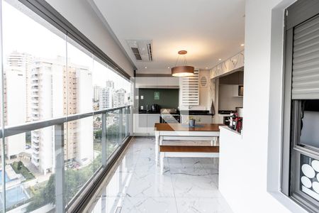 Varanda - Sala de apartamento à venda com 2 quartos, 69m² em Vila Romana, São Paulo