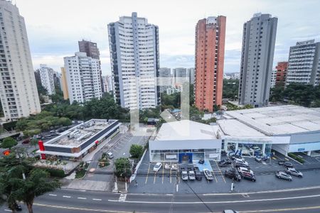 Vista da Varanda de apartamento à venda com 1 quarto, 68m² em Vila Andrade, São Paulo