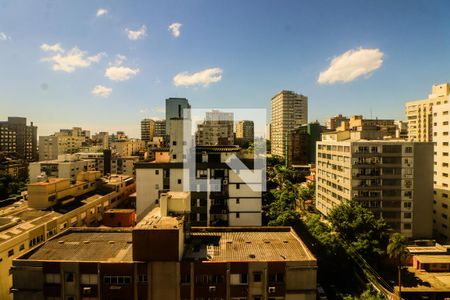 Vista da Varanda da Sala de apartamento para alugar com 1 quarto, 48m² em Moinhos de Vento, Porto Alegre