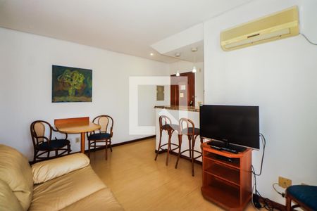 Sala de apartamento para alugar com 1 quarto, 48m² em Moinhos de Vento, Porto Alegre