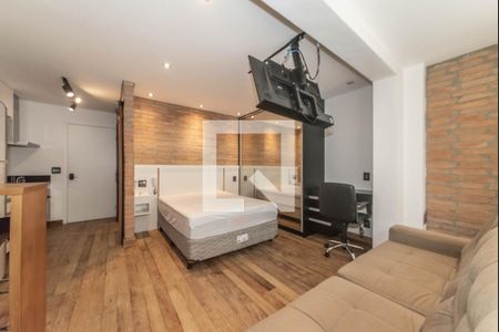 Studio de kitnet/studio para alugar com 1 quarto, 37m² em Brooklin, São Paulo