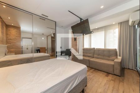 Studio de kitnet/studio para alugar com 1 quarto, 37m² em Brooklin, São Paulo