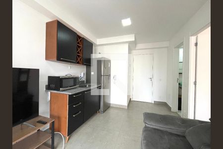 Sala/Cozinha de apartamento para alugar com 1 quarto, 45m² em Vila Monte Alegre, São Paulo