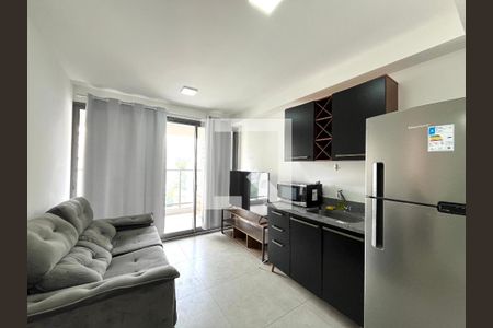 Sala/Cozinha de apartamento para alugar com 1 quarto, 45m² em Vila Monte Alegre, São Paulo