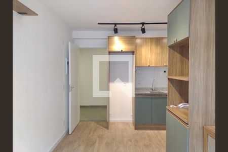 Sala/Cozinha de apartamento para alugar com 1 quarto, 26m² em Vila Buarque, São Paulo