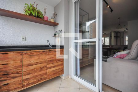 Varanda  de apartamento à venda com 2 quartos, 55m² em Vila Andrade, São Paulo