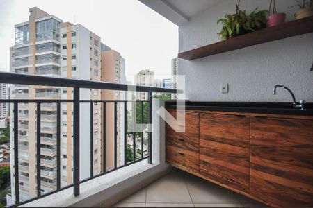 Varanda de apartamento à venda com 2 quartos, 55m² em Vila Andrade, São Paulo